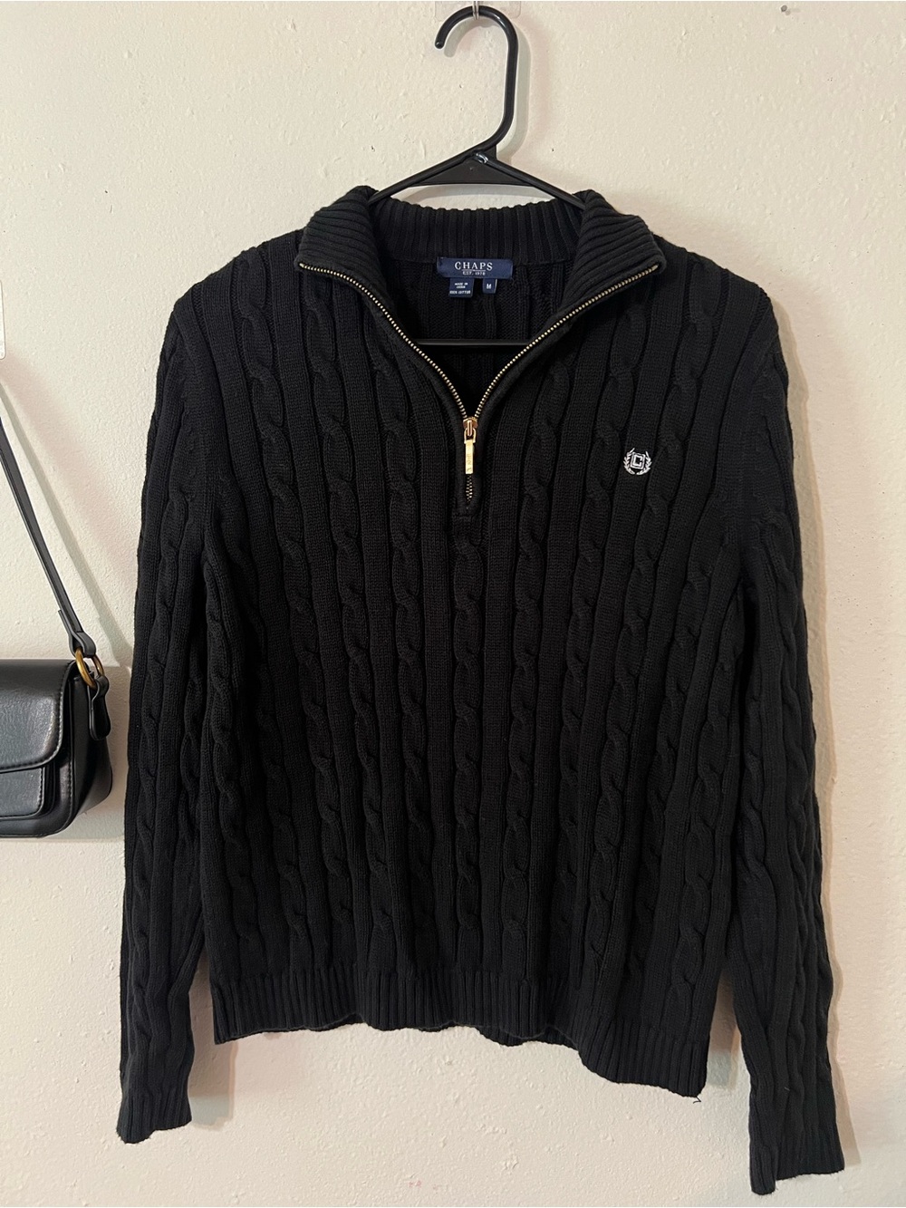 CHAPS black sweater